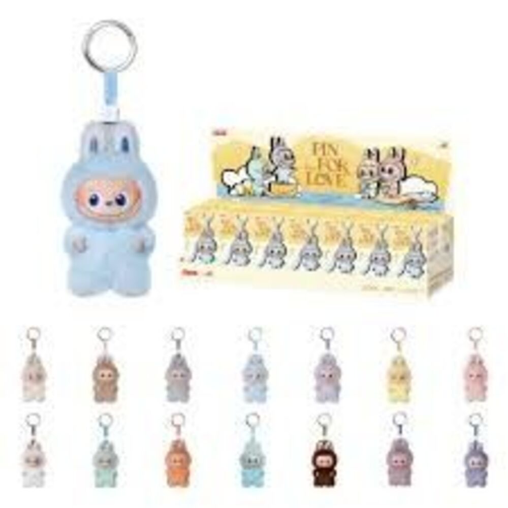 PopMart Pin For Love Labubu Confirmed Box - Letter F